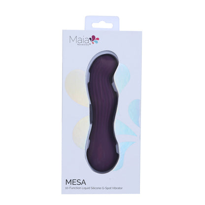 Maia MESA - Purple 15.2 cm USB Rechargeable Vibrator - BO-26-10