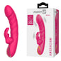 Party Up MONICA - Pink - Pink 15.8 cm USB Rechargeable Rabbit Vibrator-BP-W00006