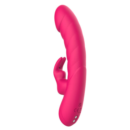 Party Up MONICA - Pink - Pink 15.8 cm USB Rechargeable Rabbit Vibrator-BP-W00006