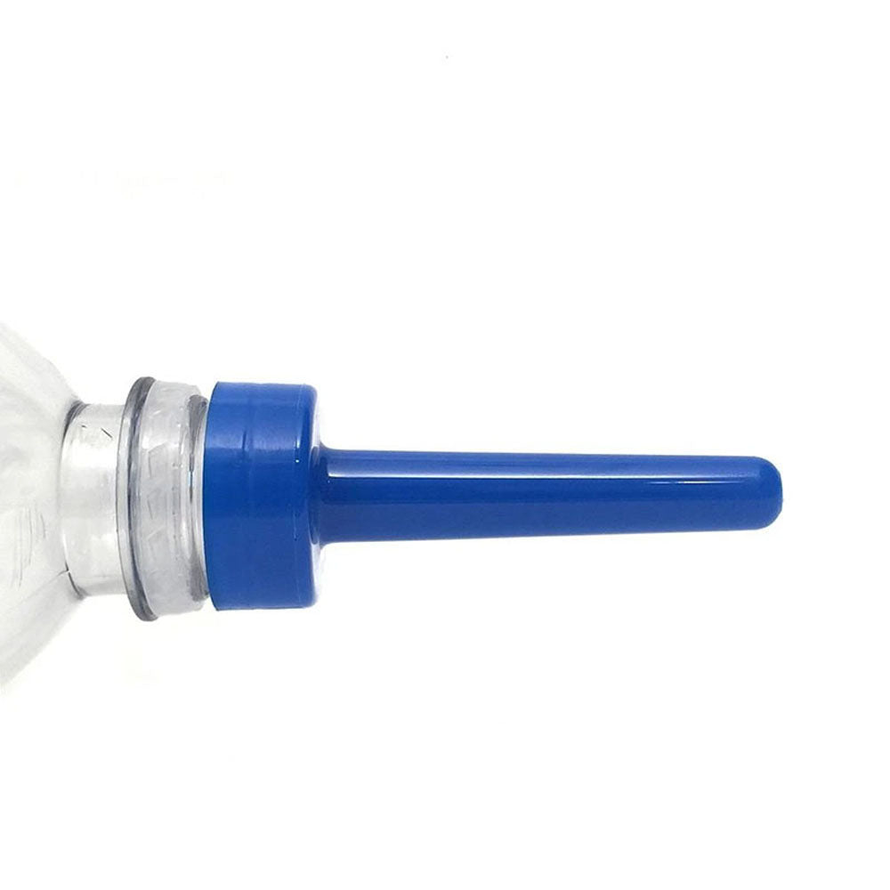Boneyard Skwert 1 Piece Douche Nozzle - Blue Douche Nozzle for Water Bottles-BY0401