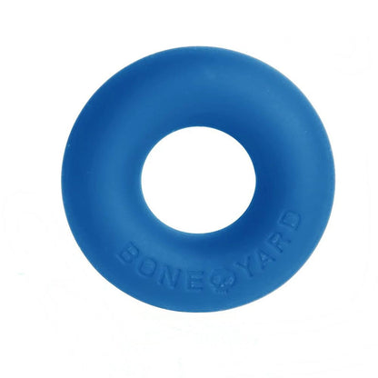 Boneyard Ultimate Silicone Cock Ring Blue - Blue 50mm Cock Ring-BY0452