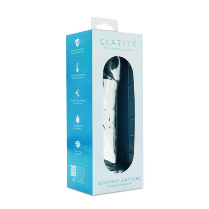 Clarity - Seraphic Rapture - Clear 17.8 cm Glass Dildo-CLA-16