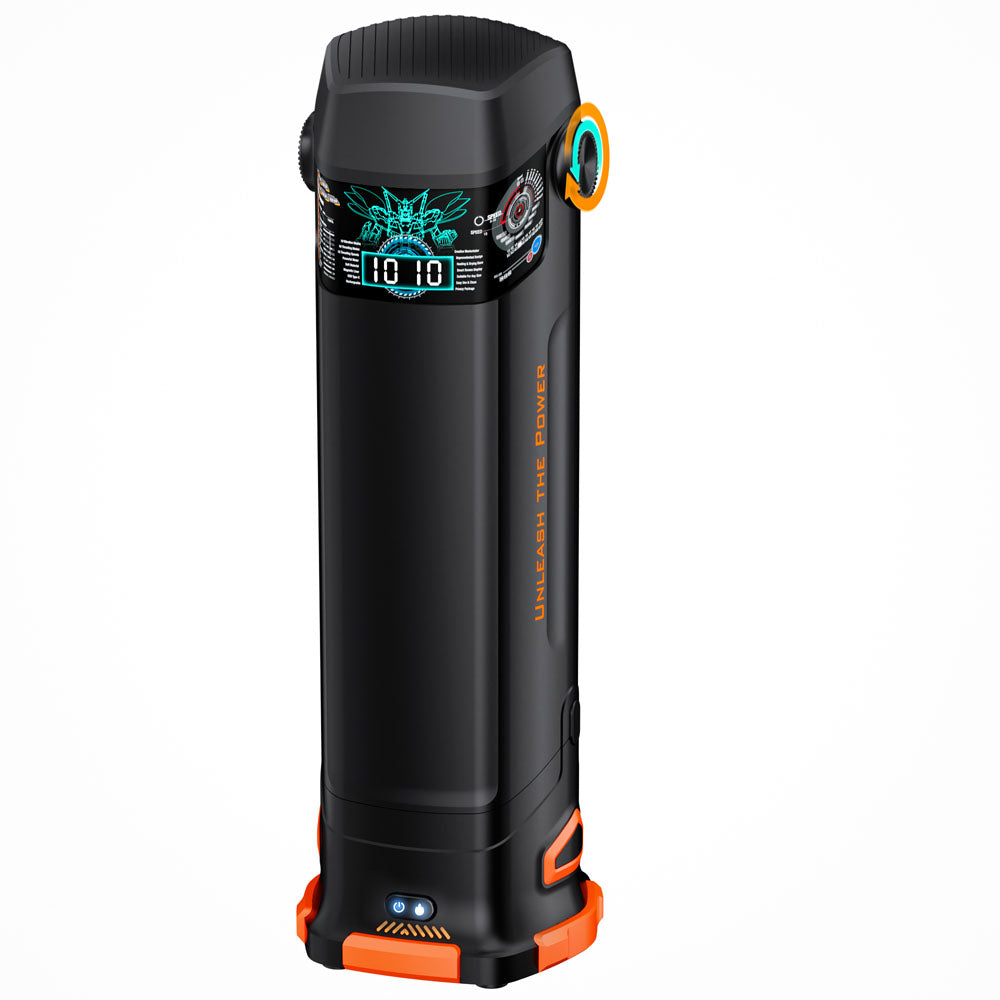 CyberSkin B-Titan - Black USB Rechargeable Thrusting & Vibrating Auto Masturbator with Heater-CS-BT-BLK