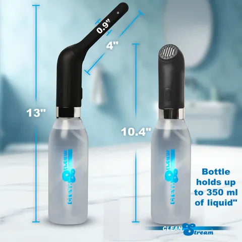 CleanStream Automatic Enema Set - USB Rechargeable Douche - 350 ml Capacity