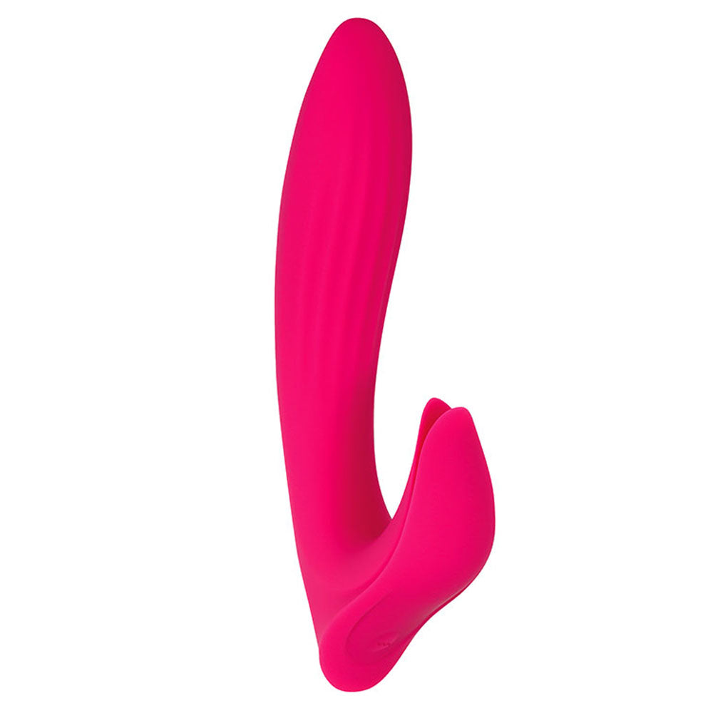 Adam & Eve EVES BLISS VIBRATOR - Pink 17.8 cm USB Rechargeable Rabbit Vibrator-E658 6200
