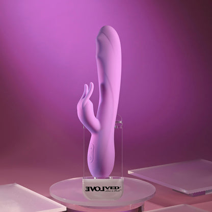 Evolved BEAD THE WAY - Pink 23.2 cm USB Rechargeable Rabbit Vibrator-EN-RS-6527-2