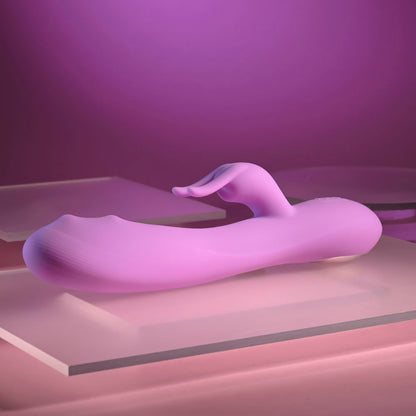 Evolved BEAD THE WAY - Pink 23.2 cm USB Rechargeable Rabbit Vibrator-EN-RS-6527-2