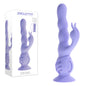 Evolved WIGGLY BUNNY - Purple USB Rechargeable Rabbit Vibrator with Suction Base - EN-RS-7715-2