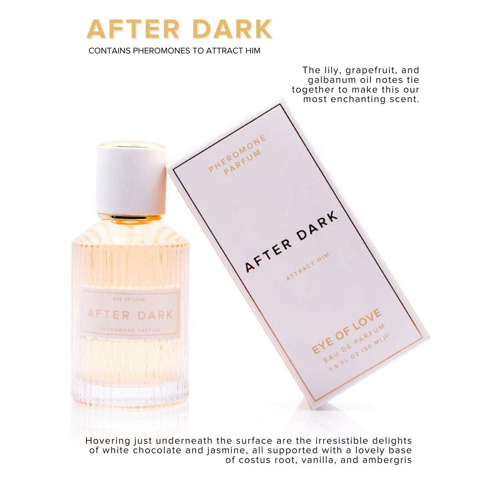 Eye Of Love After Dark Pheromone Perfume - 50 ml - Coco Vanilla Scented Pheromone Perfume for Women to attract Men - 50 ml Spray-EOL-P-05DX