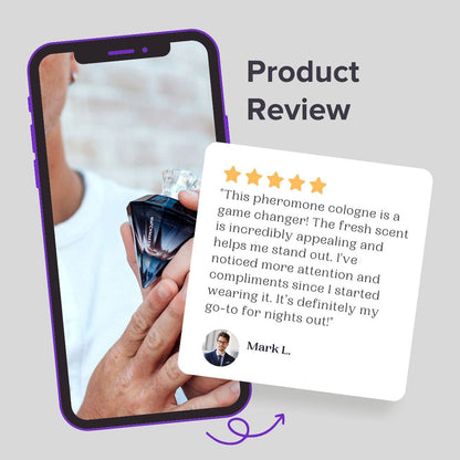 Eye of Love Matchmaker Black Diamond - 30 ml - Pheromone Cologne for Men to attract Women - 30 ml Spray-EOL-P-41M