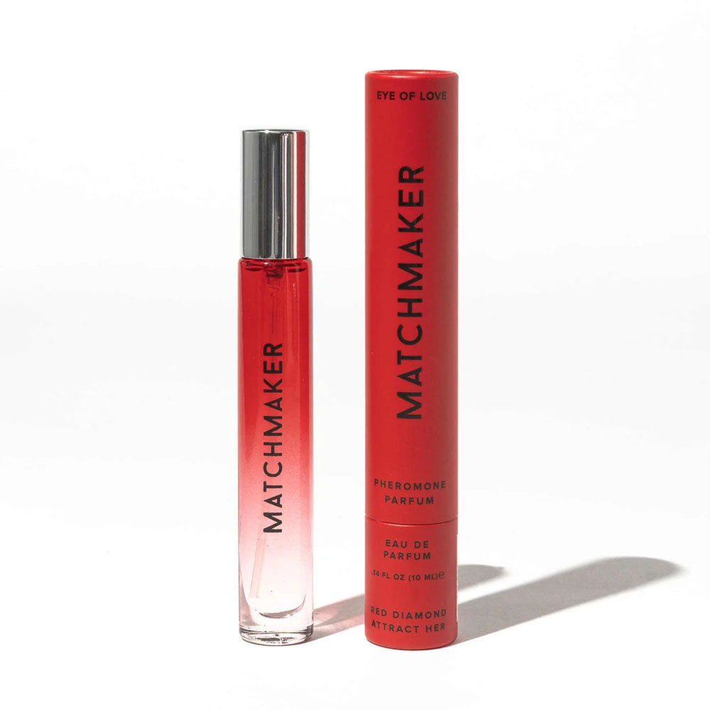 Eye of Love Matchmaker Red Diamond LGTBQ - 10 ml - Pheromone Parfum for Women to attract Women - 10 ml Spray-EOL-P-54M