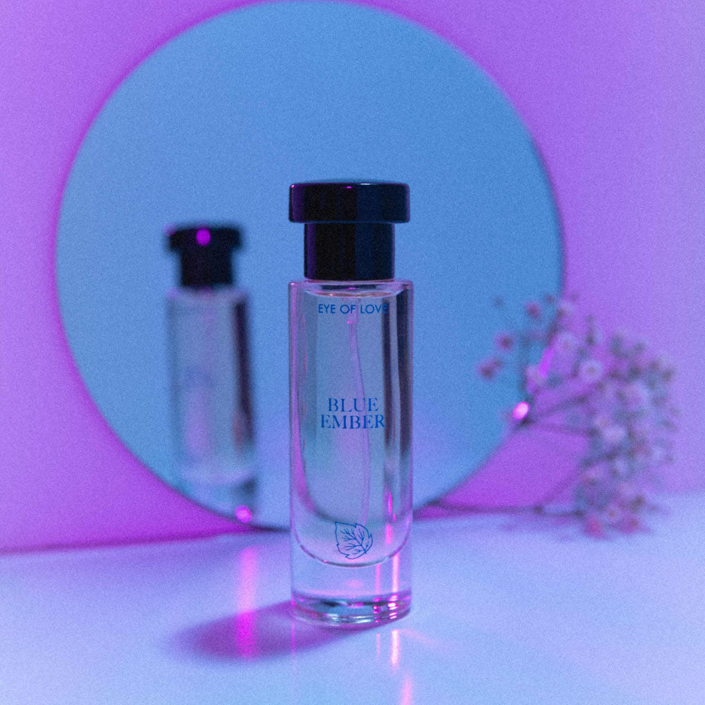 Eye Of Love Love In Bloom Blue Ember Pheromone Cologne - 30ml - Citrus & Cedar Scented Pheromone Cologne for Men to attract Women - 30 ml Spray-EOL-P-72X