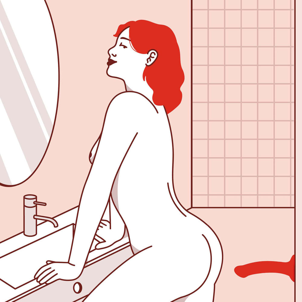 Fun Factory MAGNUM flashy coral - Coral Orange 18.3 cm Dildo-FF000903DO01