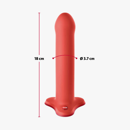 Fun Factory MAGNUM flashy coral - Coral Orange 18.3 cm Dildo-FF000903DO01
