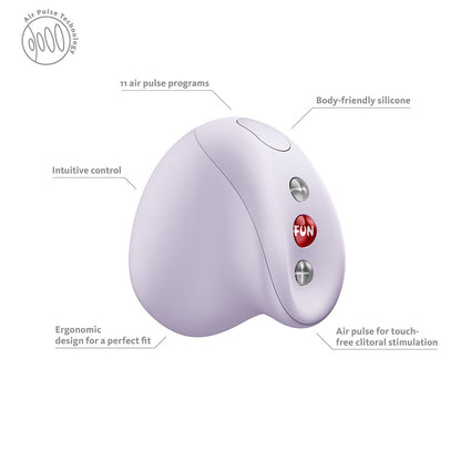 Fun Factory MEA Purple - Purple USB Rechargeable Air Pulse Clitoral Stimulator - FF000977PU01