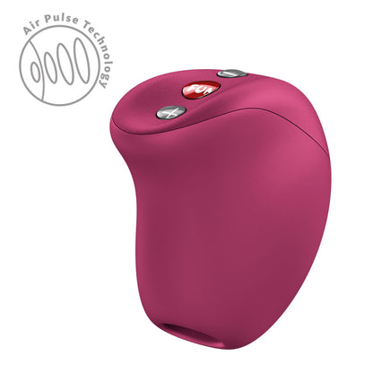 Fun Factory MEA Wine Red - Wine Red USB Rechargeable Air Pulse Clitoral Stimulator - FF000977WR01
