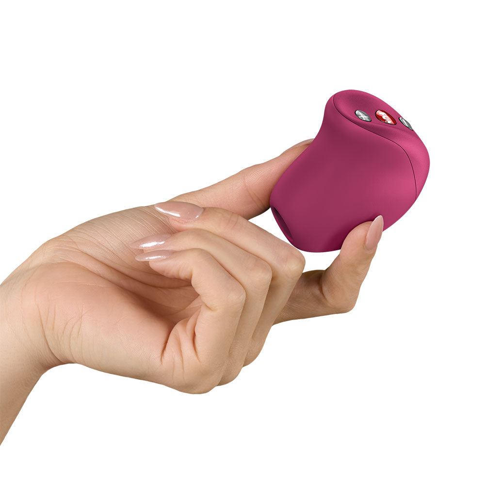 Fun Factory MEA Wine Red - Wine Red USB Rechargeable Air Pulse Clitoral Stimulator - FF000977WR01