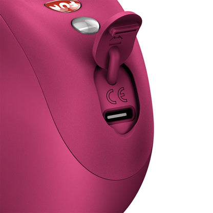 Fun Factory MEA Wine Red - Wine Red USB Rechargeable Air Pulse Clitoral Stimulator - FF000977WR01