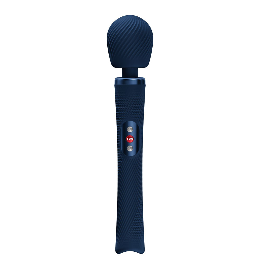 Fun Factory VIM Nightblue - Nightblue USB-C Rechargeable Rumbling Massage Wand-FF000999NB01