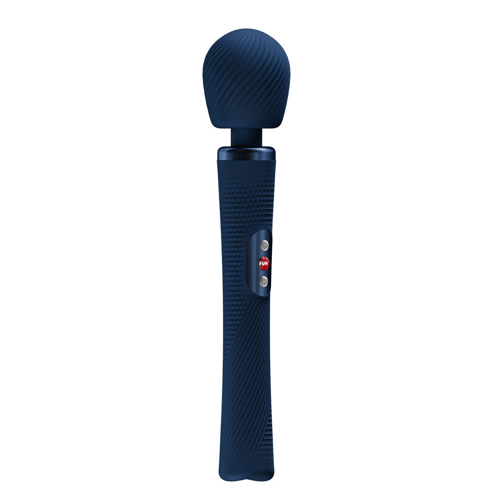 Fun Factory VIM Nightblue - Nightblue USB-C Rechargeable Rumbling Massage Wand-FF000999NB01