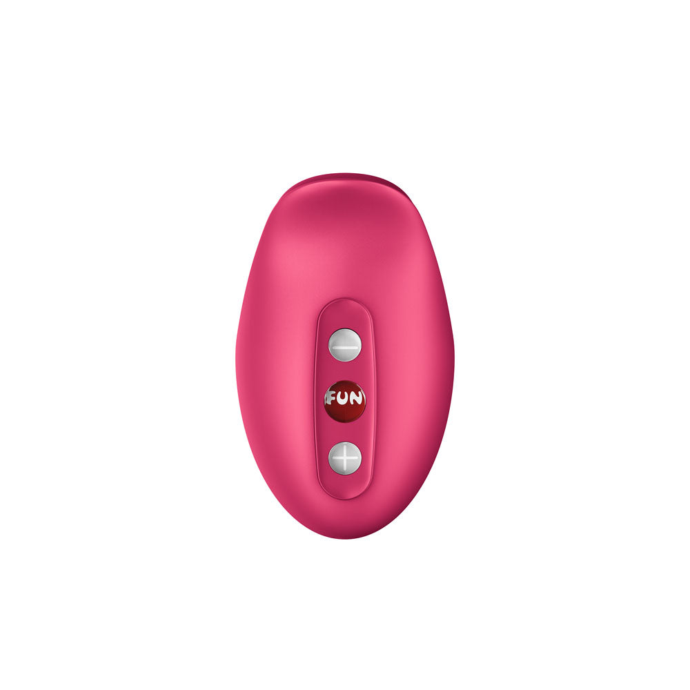 Fun Factory BELLE Raspberry - Raspberry Red USB Rechargeable Air Pulse Stimulator-FF001033RB01