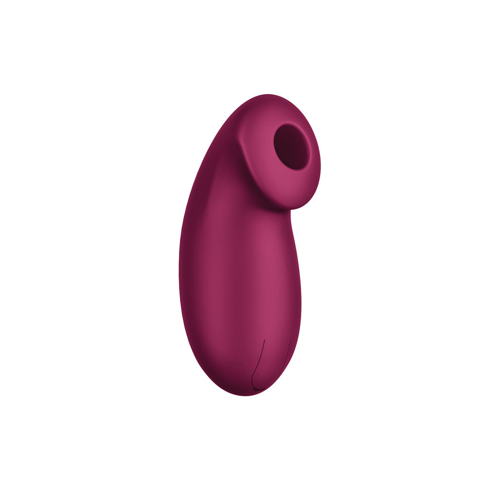 Fun Factory DESIRE Wine Red - Wine Red USB Rechargeable Air Pulse Stimulator-FF001035WR01