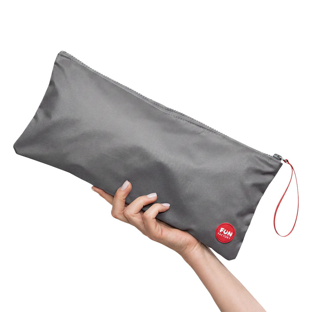 Fun Factory TOYBAG L - Dark Grey Large Toy Storage Bag - FF001203DR01