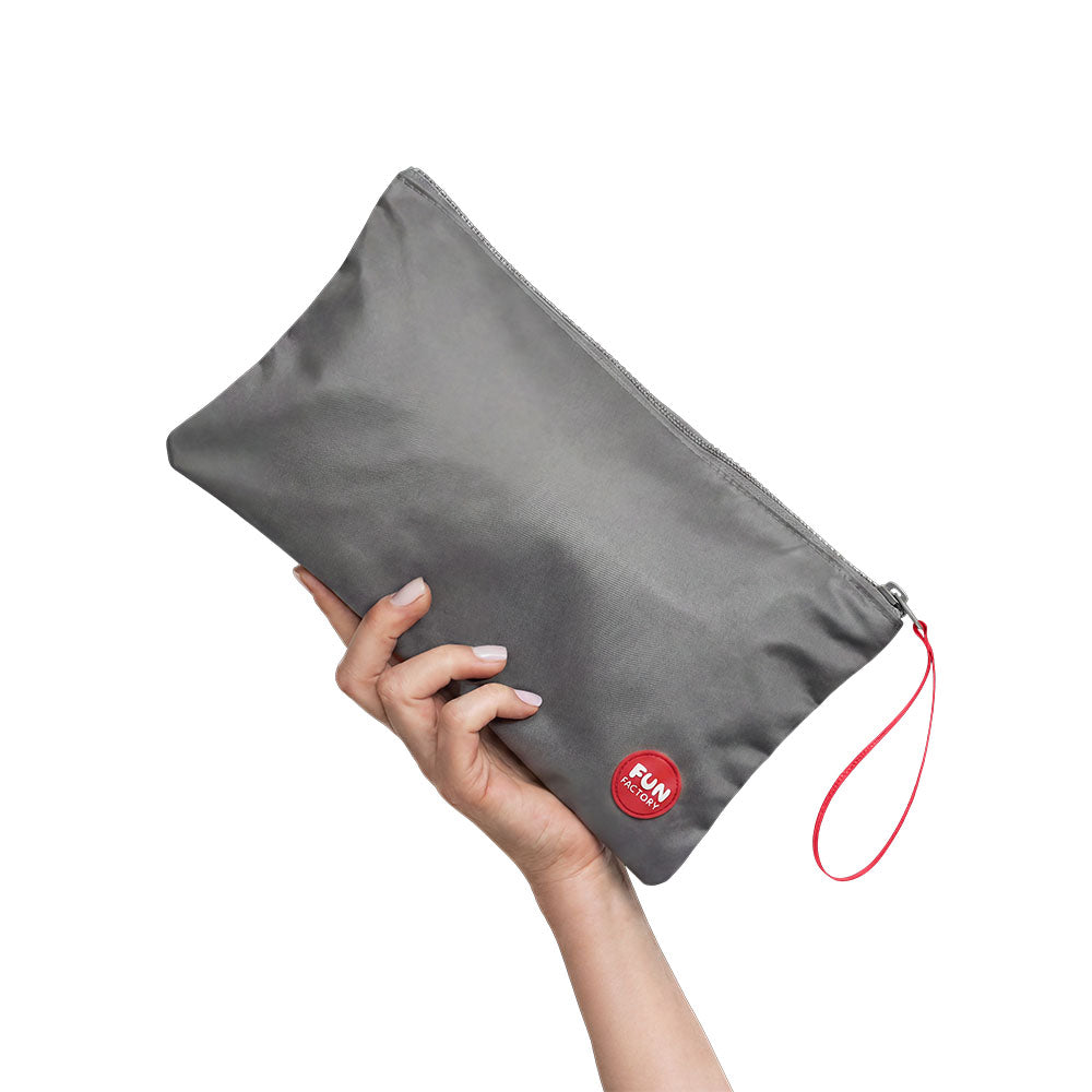 Fun Factory TOYBAG M - Dark Grey Medium Toy Storage Bag - FF001205DR01