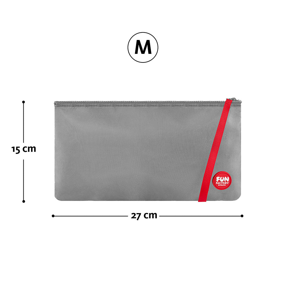 Fun Factory TOYBAG M - Dark Grey Medium Toy Storage Bag - FF001205DR01