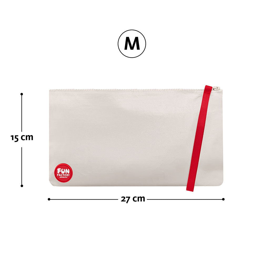 Fun Factory TOYBAG M - Gold Medium Toy Storage Bag - FF001206GO01