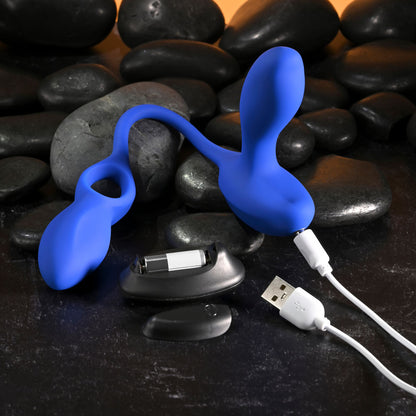 Gender X BACK FOR MORE - Dual USB Rechargeable Dual Stimulator with Wireless Remote - GX-RS-6558-2