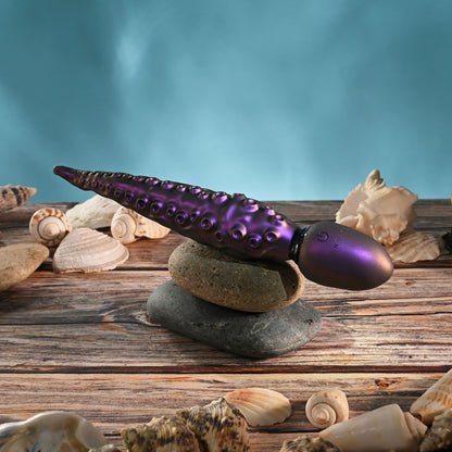 Gender X INTO THE DEEP - Purple 21.7 cm USB Rechargeable Tentacle Fantasy Massage Wand - GX-RS-7395-2