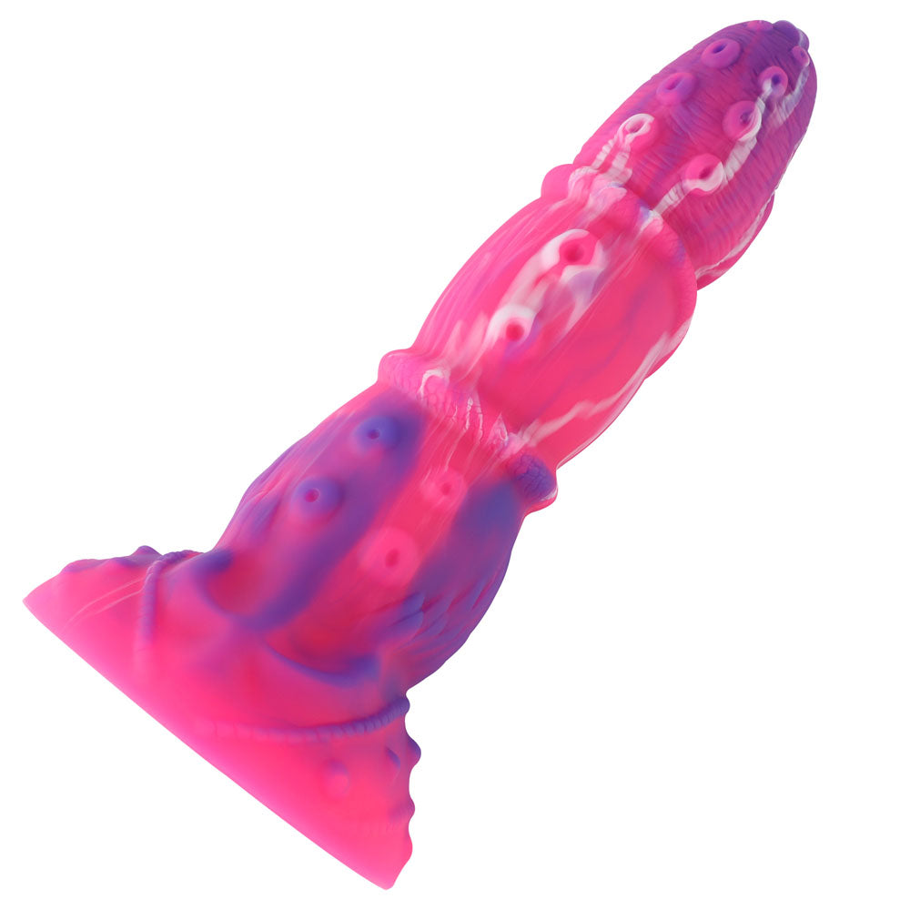 HiSmith Fantasy Tentacle Dildo with Kliclok - Pink 21.8 cm Fantasy Dildo with Kliclok Machine Attachment - HSA103