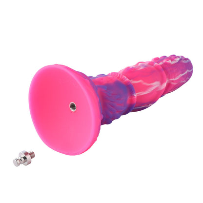 HiSmith Fantasy Tentacle Dildo with Kliclok - Pink 21.8 cm Fantasy Dildo with Kliclok Machine Attachment - HSA103