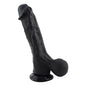 Hismith Huge Black 31.5 cm Dildo with Kliclok - Black 31.5 cm Dildo with Kliclok Machine Attachment - HSA111