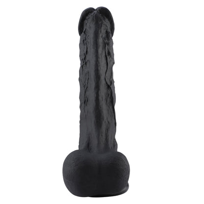 Hismith Huge Black 31.5 cm Dildo with Kliclok - Black 31.5 cm Dildo with Kliclok Machine Attachment - HSA111