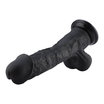 Hismith Huge Black 31.5 cm Dildo with Kliclok - Black 31.5 cm Dildo with Kliclok Machine Attachment - HSA111