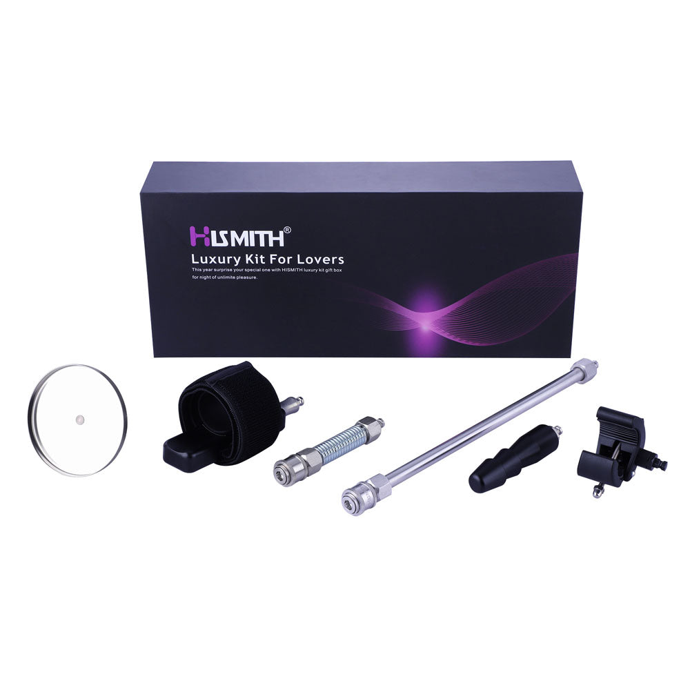 HISMITH Luxury Kit For Lovers - Attachment Kit for HiSmith Machines - 6 Piece Set - HSC0787