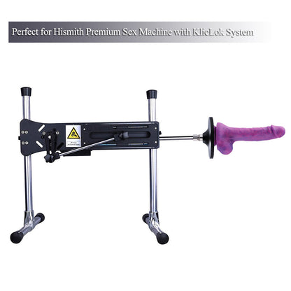 Hismith 3.5 Inch Suction Cup Dildo Adapter - Universal Dildo with Suction Base KlicLok Adapter for Hismith Sex Machines - HSC23