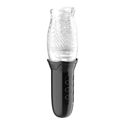 Adam & Eve Adams Gawk Gawk - Clear USB Rechargeable Rotating Masturbator-I473 8000