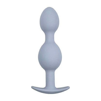 Adam & Eve VIBRA-BALL TRIO - Grey Weighted Anal Training Set - Set of 3 Plugs-J550 8500