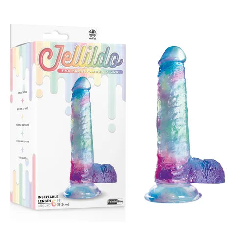 Jellido 15.2cm Dildo - Clear Coloured 15.2 cm Dildo