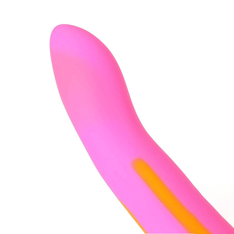 Adam & Eve CHARMED - Pink/Yellow 16.5 cm Dildo - L645 9000