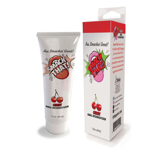 Smack That! Anal Desensitiser - Cherry - Cherry Flavoured Anal Desensitiser - 44 ml Tube-LGBT.431