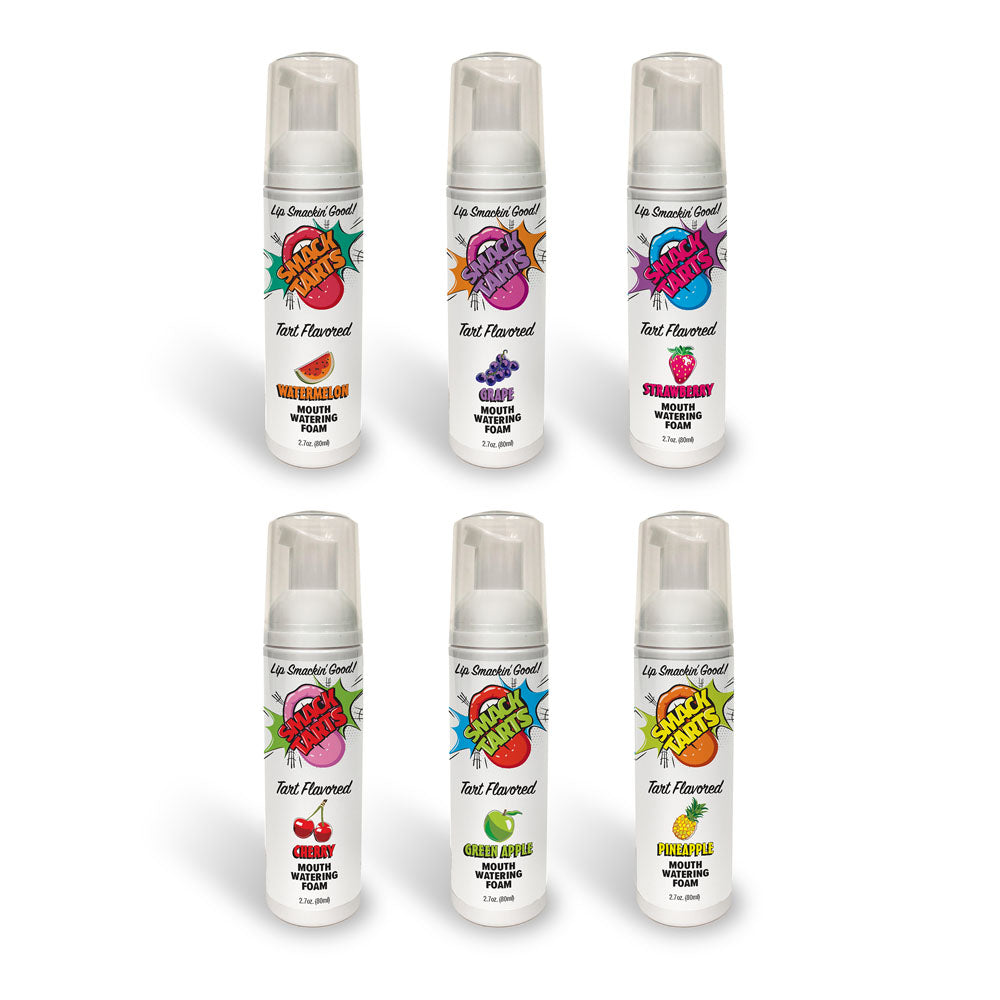 Smack Tarts Mouthwatering Foam - Green Apple - Sour Green Apple Flavoured - 80 ml Bottle - LGBT.472