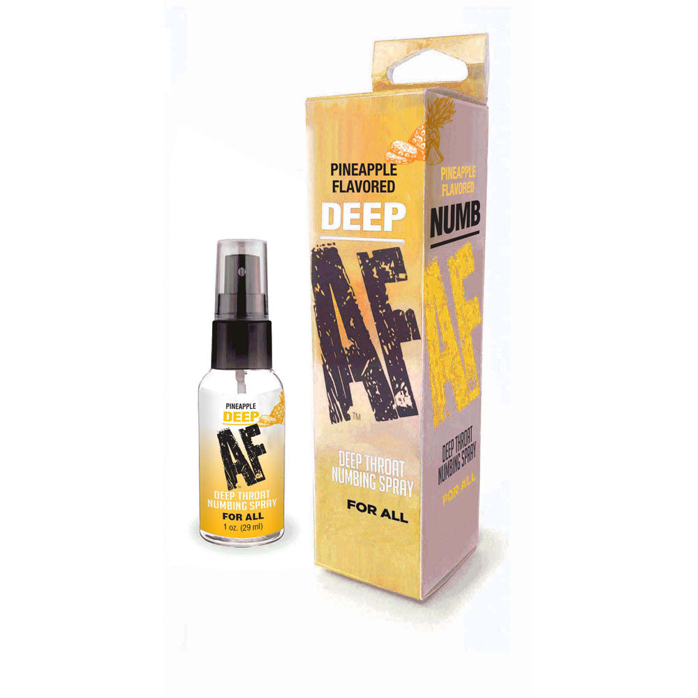 Deep AF - Pineapple - Pineapple Flavoured Deep Throat Spray - 29 ml - LGBT.636