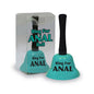 Ring For Anal Bell - Teal Novelty Bell-LGCP.1150