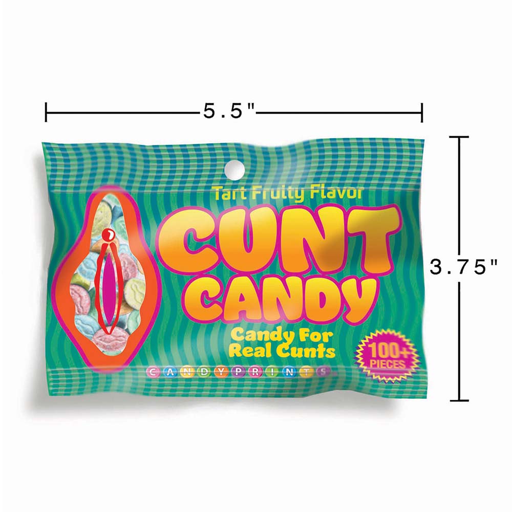 Cunt Candy - Novelty Flavoured Vagina Shaped Lollies - 85 gram Bag - LGCP.1270