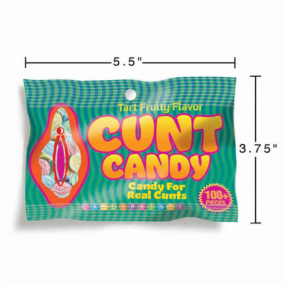 Cunt Candy - Novelty Flavoured Vagina Shaped Lollies - 85 gram Bag - LGCP.1270