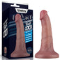 Dual Density Power Cock - 6 Inch Flesh - Flesh 16 cm USB Rechargeable Vibrating Dong-LV110201